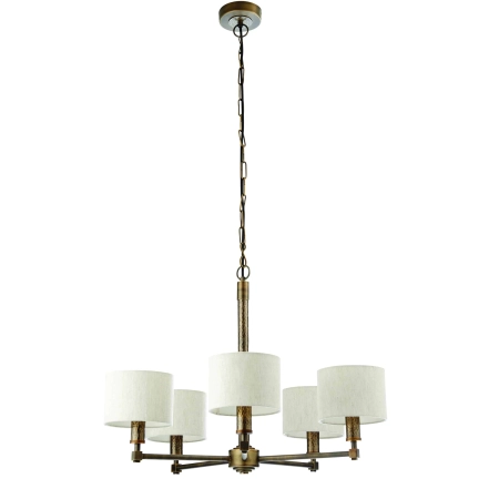 Lampa wisząca metalowa brązowa 5-punktowa 71345 z serii Indara - Endon Lighting