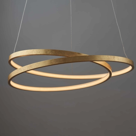 Lampa wisząca LED złota okrągła 55cm 72479 z serii Scribble - Endon Lighting