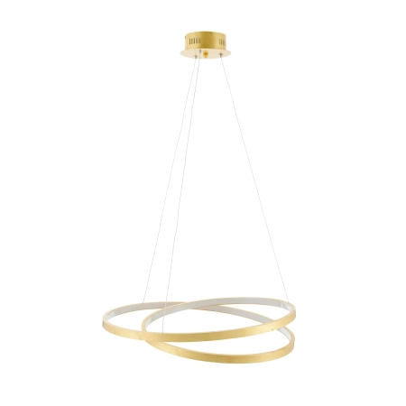 Lampa wisząca LED złota okrągła 55cm 72479 z serii Scribble - Endon Lighting