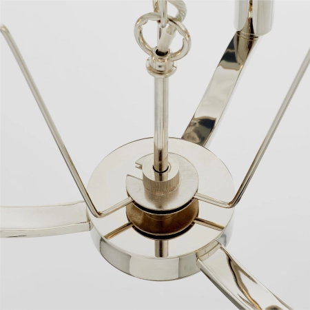 Lampa wisząca biała z tkaniny 3-punktowa 50cm 73021 z serii Harvey - Endon Lighting