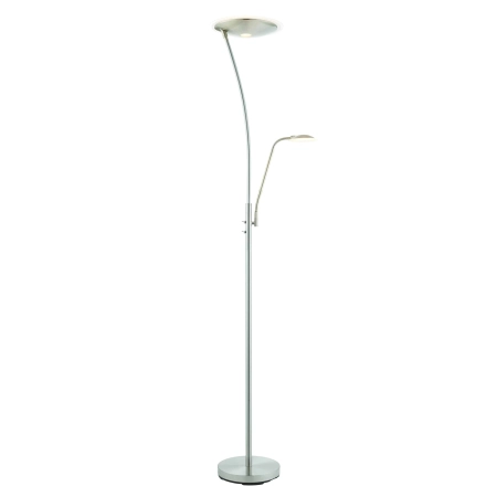 Lampa podłogowa LED metalowa srebrna 180cm 73081 z serii ALASSIO - Endon Lighting