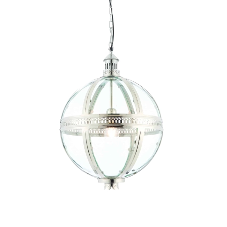 Lampa wisząca szklana chromowana kula 41cm 73108 z serii Vienna - Endon Lighting