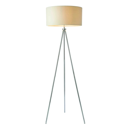 Lampa podłogowa trójnóg metalowa z beżowym abażurem 73145 z serii Tri - Endon Lighting