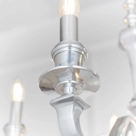 Żyrandol metalowy chromowany 5-punktowy 70cm 73598 z serii Finsbury - Endon Lighting