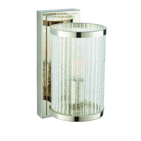 Kinkiet ścienny srebrny szklany cylindryczny 76259 z serii Easton - Endon Lighting