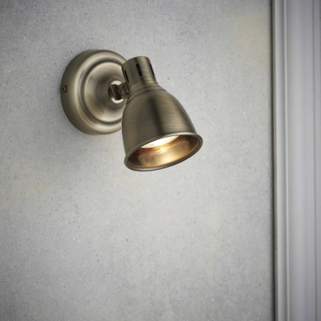 Kinkiet metalowy mosiężny regulowany 76277 z serii Westbury - Endon Lighting