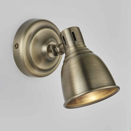 Kinkiet metalowy mosiężny regulowany 76277 z serii Westbury - Endon Lighting