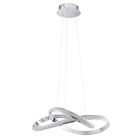 Lampa wisząca LED chromowana okrągła 66cm 76394 z serii ARIA - Endon Lighting