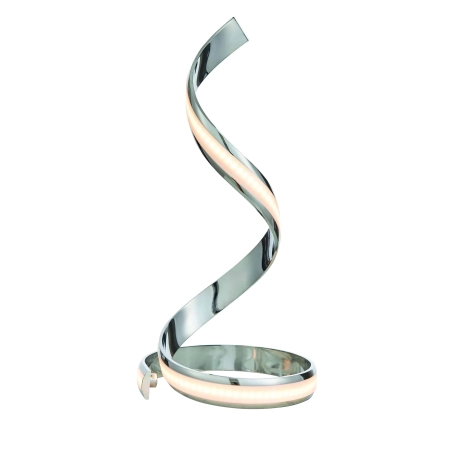 Lampa stołowa LED chromowana spiralna 45cm 76412 z serii Aria - Endon Lighting