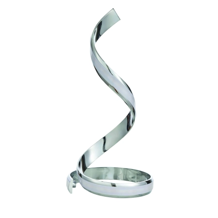 Lampa stołowa LED chromowana spiralna 45cm 76412 z serii Aria - Endon Lighting