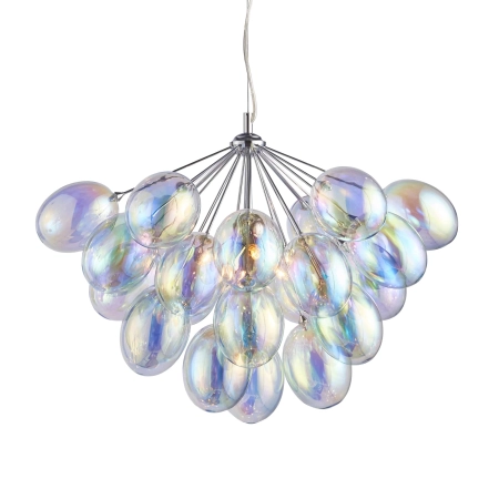 Lampa wisząca opalizująca 6-punktowa 65cm 76450 z serii Infinity - Endon Lighting