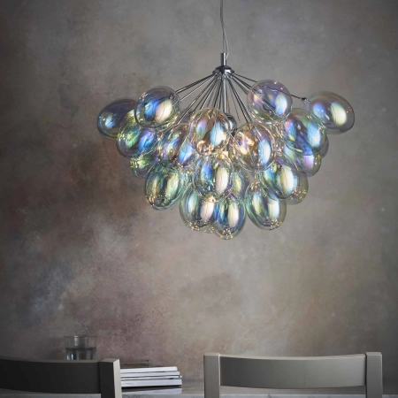 Lampa wisząca opalizująca 6-punktowa 65cm 76450 z serii Infinity - Endon Lighting