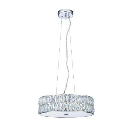 Lampa wisząca kryształowa chromowana 38cm 76513 z serii Verina - Endon Lighting