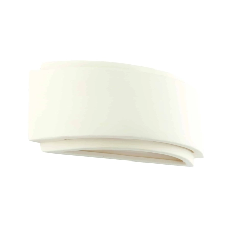 Kinkiet gipsowy biały półokrągły 76570 z serii GIANNA - Endon Lighting