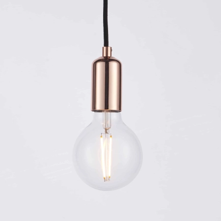 Lampa wisząca miedziana 6-punktowa 76580 z serii STUDIO - Endon Lighting