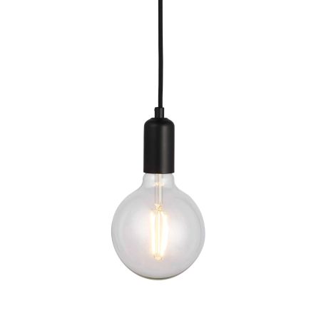Lampa wisząca czarna metalowa 1-punktowa 76581 z serii STUDIO - Endon Lighting