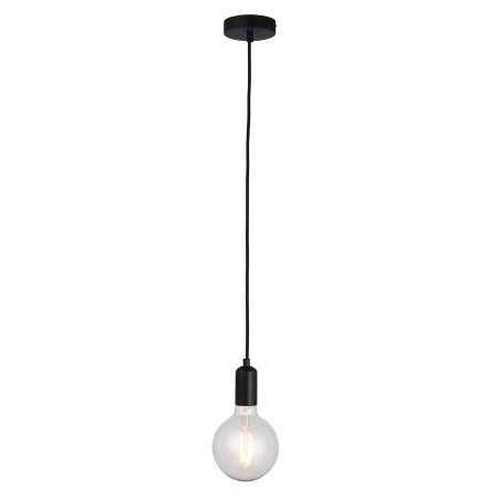 Lampa wisząca czarna metalowa 1-punktowa 76581 z serii STUDIO - Endon Lighting