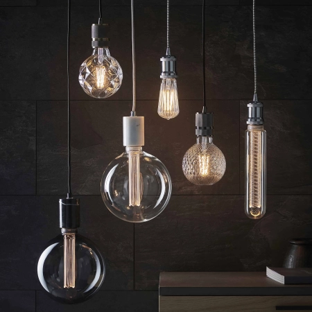 Lampa wisząca mosiężna industrialna 1-punktowa 76587 z serii Urban - Endon Lighting
