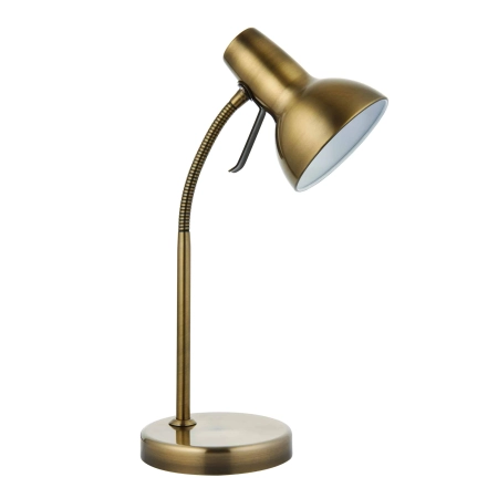 Lampa biurkowa metalowa mosiężna 47cm 76646 z serii Amalfi - Endon Lighting