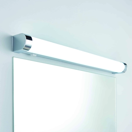 Kinkiet łazienkowy LED biały chromowany 60cm 76656 z serii Moda - Endon Lighting