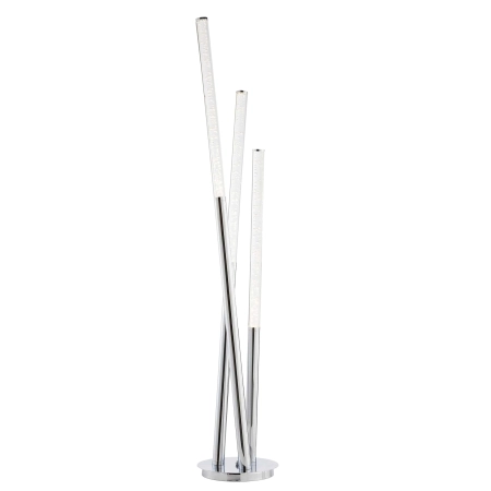 Lampa podłogowa LED srebrna 3-punktowa 76731 z serii GLACIER - Endon Lighting
