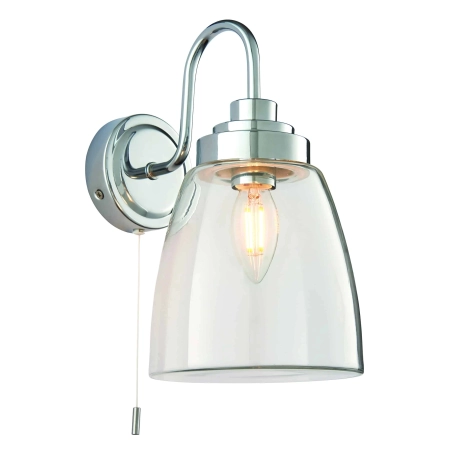 Kinkiet łazienkowy chromowany szklany 77088 z serii ASHBURY - Endon Lighting