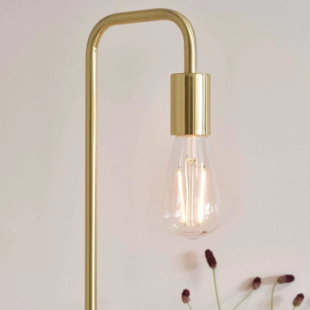 Lampa stołowa metalowa złota 45cm 77117 z serii RUBENS - Endon Lighting