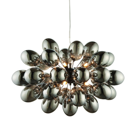 Lampa wisząca metalowa czarna 8-punktowa 72cm 80124 z serii Infinity - Endon Lighting
