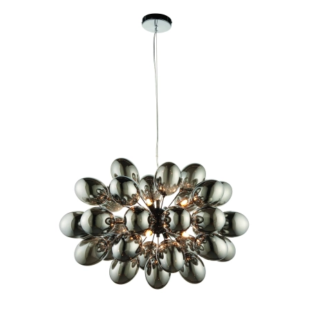 Lampa wisząca metalowa czarna 8-punktowa 72cm 80124 z serii Infinity - Endon Lighting