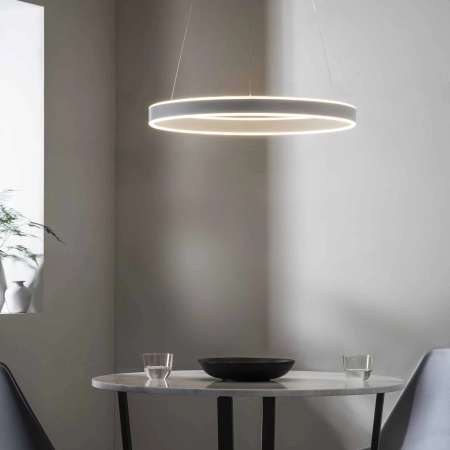 Lampa wisząca LED srebrna okrągła 60cm 80572 z serii GEN - Endon Lighting