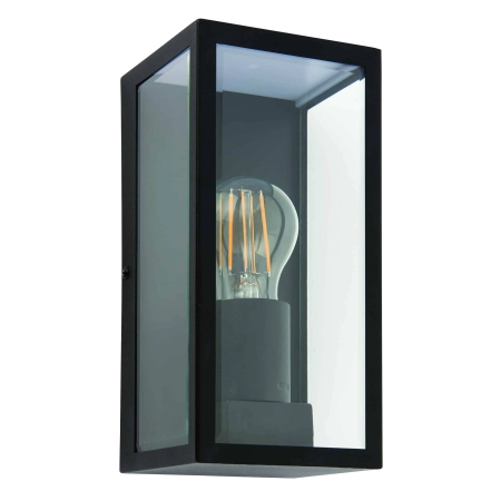 Kinkiet zewnętrzny czarny metalowy 23cm 80600 z serii Oxford - Endon Lighting