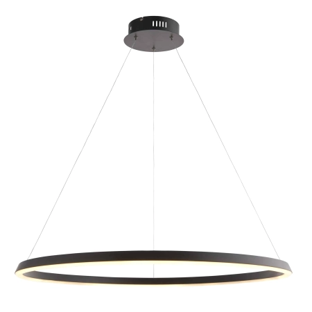 Lampa wisząca LED okrągła czarna 80cm 80628 z serii Staten - Endon Lighting