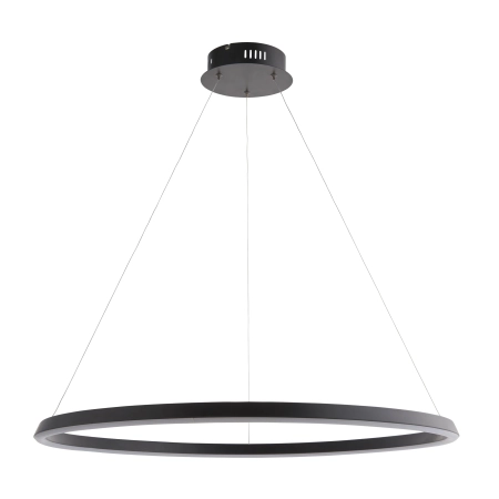 Lampa wisząca LED okrągła czarna 80cm 80628 z serii Staten - Endon Lighting