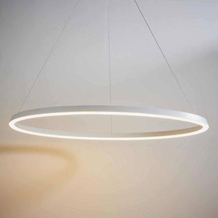 Lampa wisząca LED biała okrągła 80cm 80629 z serii Staten - Endon Lighting
