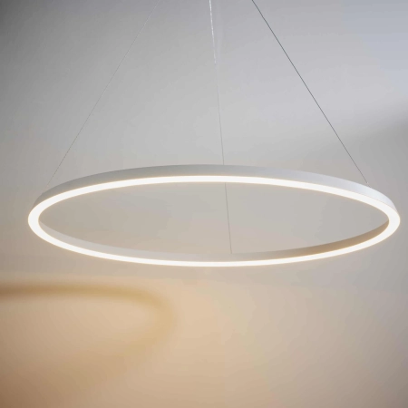 Lampa wisząca LED biała okrągła 80cm 80629 z serii Staten - Endon Lighting
