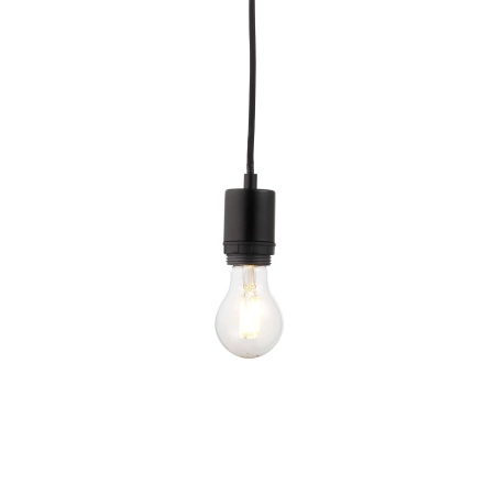 Lampa wisząca metalowa czarna 1-punktowa 80637 z serii Studio - Endon Lighting
