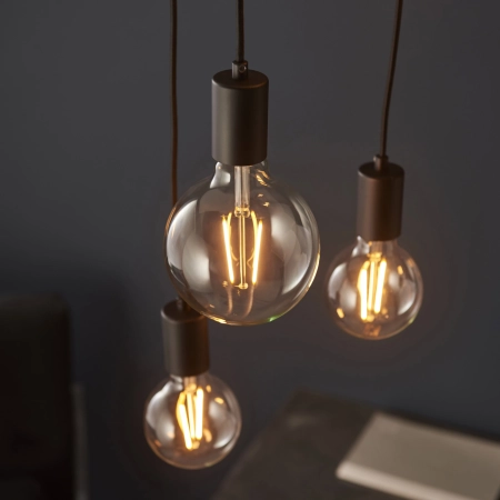 Lampa wisząca czarna metalowa 6-punktowa 81535 z serii Studio - Endon Lighting