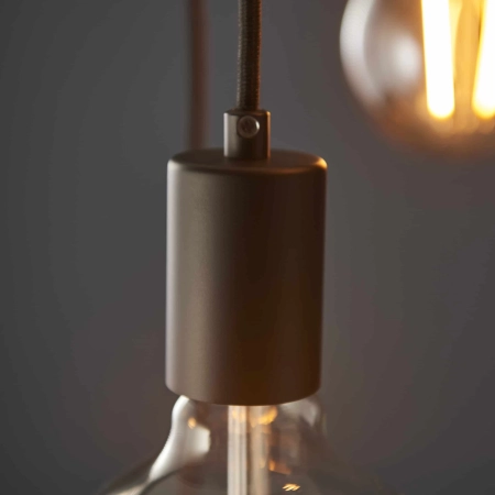 Lampa wisząca czarna metalowa 6-punktowa 81535 z serii Studio - Endon Lighting