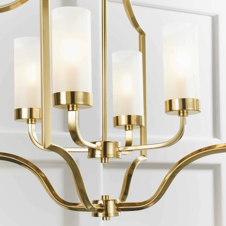 Lampa wisząca złota metalowa 4-punktowa 81914 z serii Edrea - Endon Lighting