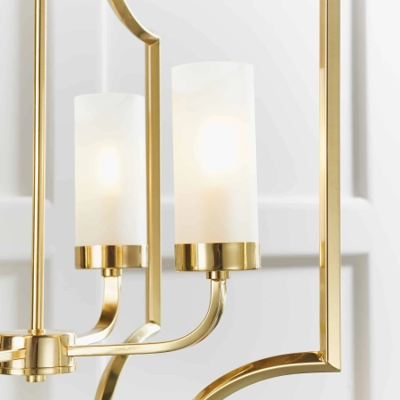 Lampa wisząca złota metalowa 4-punktowa 81914 z serii Edrea - Endon Lighting