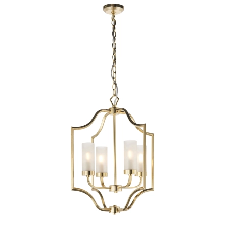 Lampa wisząca złota metalowa 4-punktowa 81914 z serii Edrea - Endon Lighting