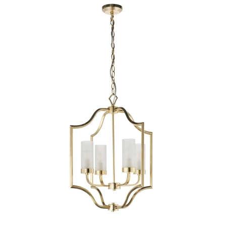 Lampa wisząca złota metalowa 4-punktowa 81914 z serii Edrea - Endon Lighting