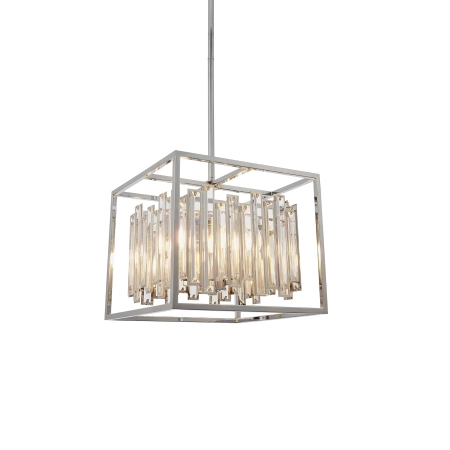 Lampa wisząca chromowana szklana 4-punktowa 81930 z serii ACADIA - Endon Lighting