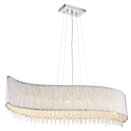 Lampa wisząca chromowana kryształowa 8-punktowa 81979 z serii GALINA - Endon Lighting