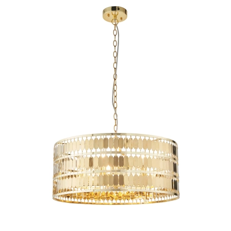 Lampa wisząca złota metalowa 5-punktowa 56cm 90299 z serii Eldora - Endon Lighting