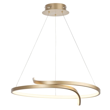 Lampa wisząca LED złota metalowa okrągła 57cm 90323 z serii Rafe - Endon Lighting
