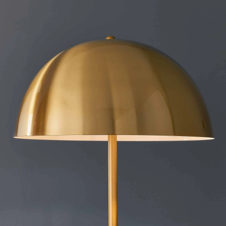 Lampa podłogowa metalowa mosiężna 152cm 90521 z serii Nova - Endon Lighting