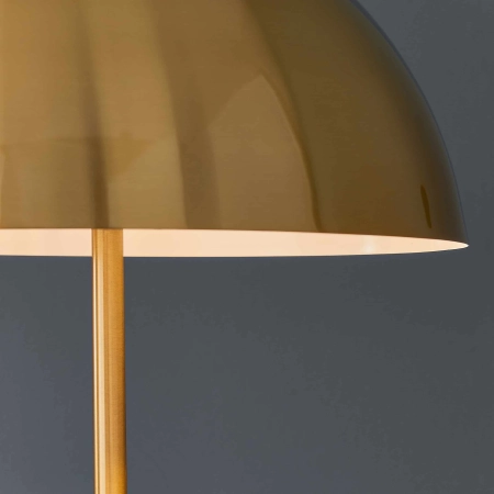 Lampa podłogowa metalowa mosiężna 152cm 90521 z serii Nova - Endon Lighting