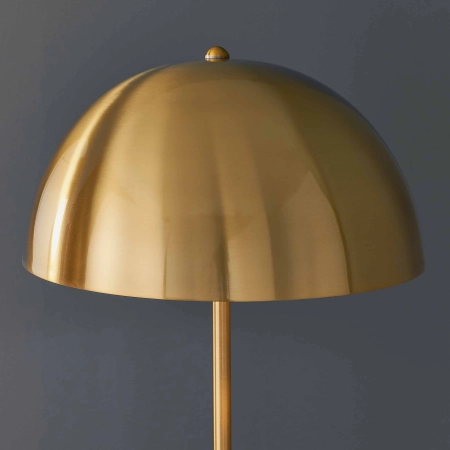 Lampa podłogowa metalowa mosiężna 152cm 90521 z serii Nova - Endon Lighting