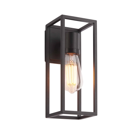 Kinkiet metalowy czarny geometryczny 27cm 91993 z serii HERBERT - Endon Lighting